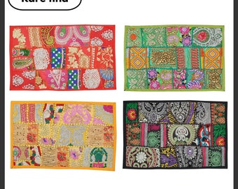 Patchwork placemats,Placemats set,Placemats blue,tablemats,Vintage placemats,Dinning table mats,Placemats for farmhouse