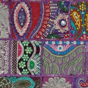 Patchwork table runner,Handmade table runner,Dining table runner,Home decor table runner,Vintage table runner,Blue table runner- Decorative image 2