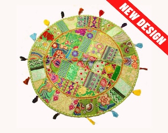 Meditation cushion,Large floor cushion,Seat cushion,Round chair cushion for Futon, Reading nook, Poang chair and Porch swing