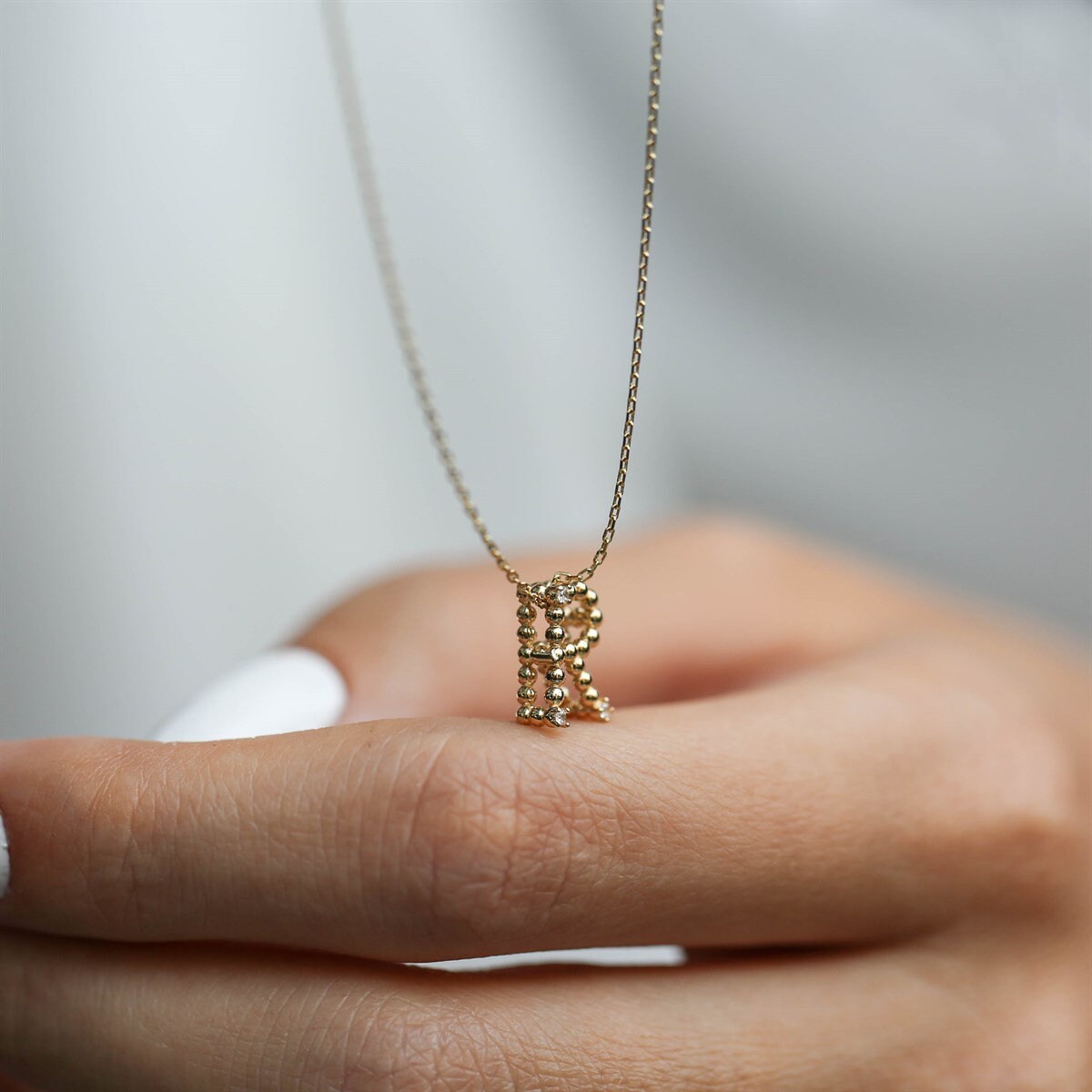 14K Gold Name Necklace / Gold Necklace 