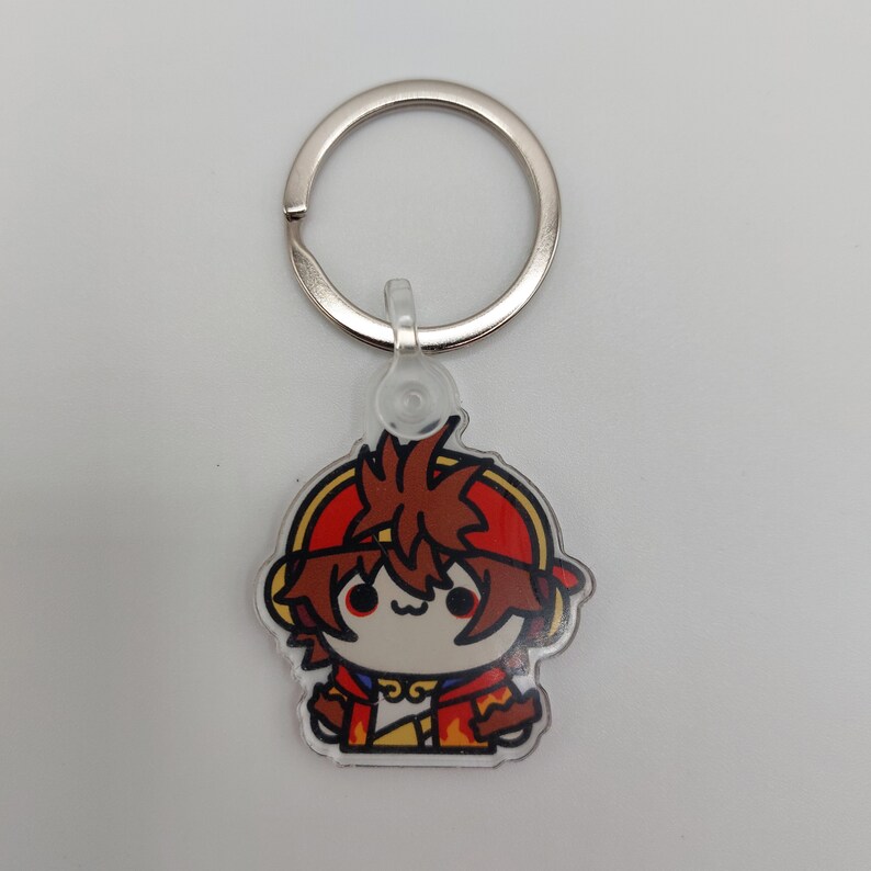 Vtuber wiggle Kenji Acrylic keychain image 1