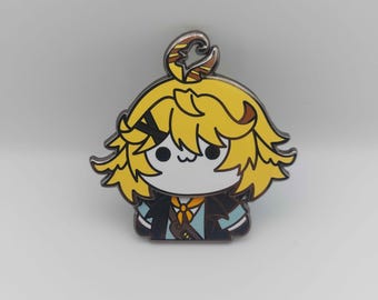 Dokibird Bounty Hunter - Moving fidget toy hard enamel pin | Wiggle pin