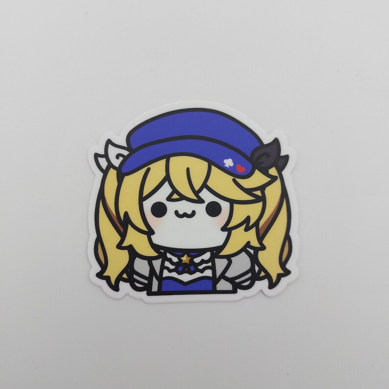 Vtuber wiggle Dokibird Die-cut sticker image 1