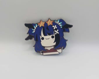 Isaa - Moving fidget toy hard enamel pin | Wiggle pin