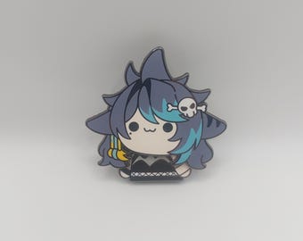 Mako - Moving fidget toy hard enamel pin | Wiggle pin