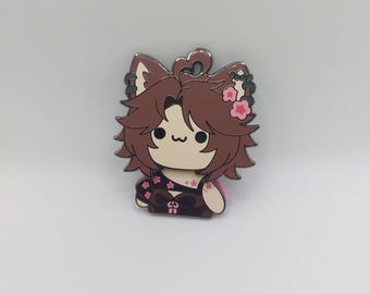 SakuraJenny - Moving fidget toy hard enamel pin | Wiggle pin