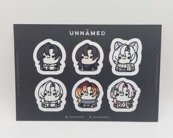 Vtuber wiggle - U-san/Unnämed - Sticker sheet