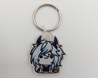 Vtuber wiggle - Violet Alberais - Acrylic keychain