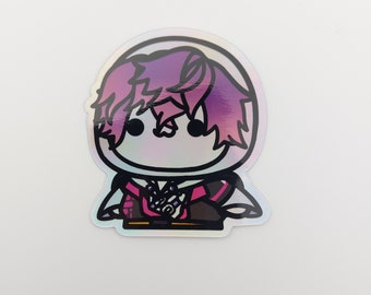 NijisanjiEN Noctyx wiggle - Uki Violeta - Holographic sticker