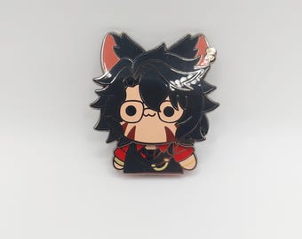 Taiga Chama - Moving fidget toy hard enamel pin | Wiggle pin