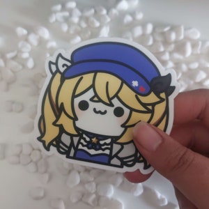 Vtuber wiggle Dokibird Die-cut sticker image 2