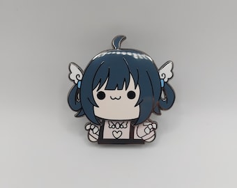 Nene Amano - Moving fidget toy hard enamel pin | Wiggle pin