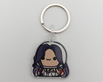 NijisanjiEN ILUNA wiggle - Scarle Yonaguni - Acrylic keychain