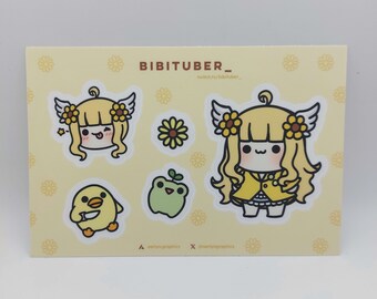 Vtuber wiggle - Bibituber - Sticker sheet