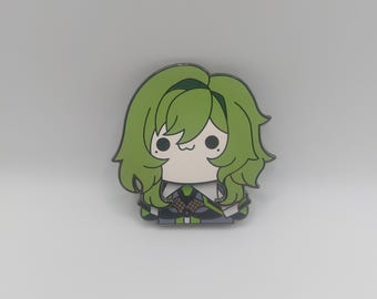 August Anomaly - Moving fidget toy hard enamel pin | | Wiggle pin | Glow-in-the-dark