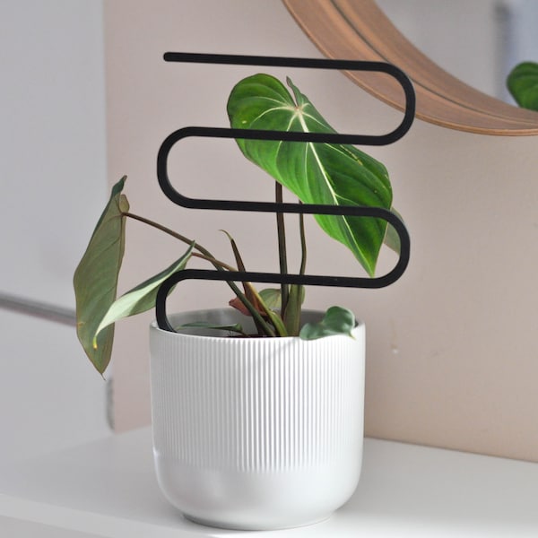 Spiral Plant Trellis / accesorios impresos en 3D / regalo perfecto para los amantes de las plantas / ecológico / decoración moderna del hogar / soporte único