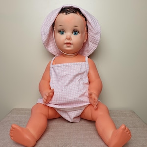 Boneca bebê vintage ~ Boneca antiga ~ Boneca 56 cm ~ Boneca bebê antiga