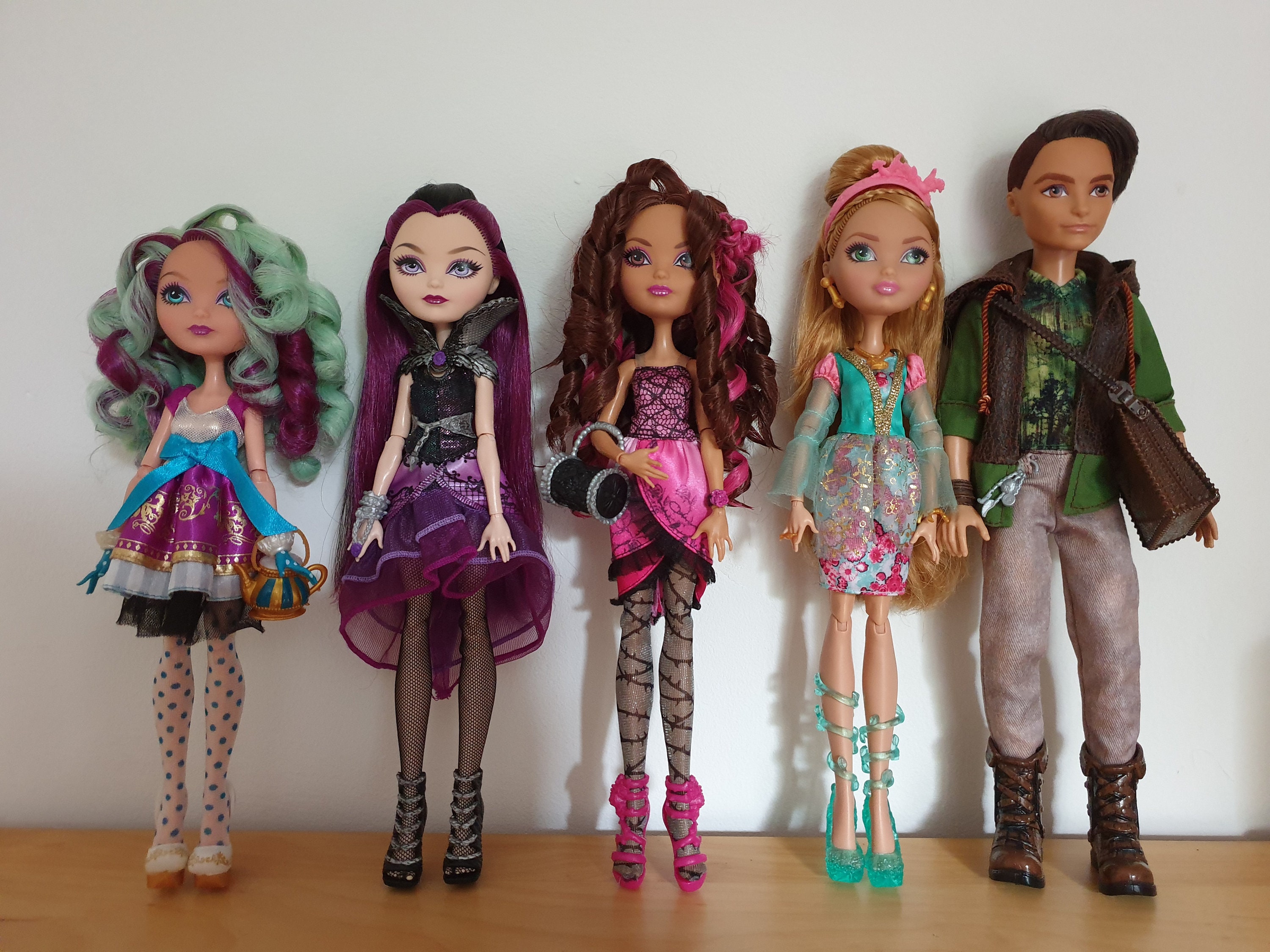 Ever After High Doll Set para meninas, conjunto original de