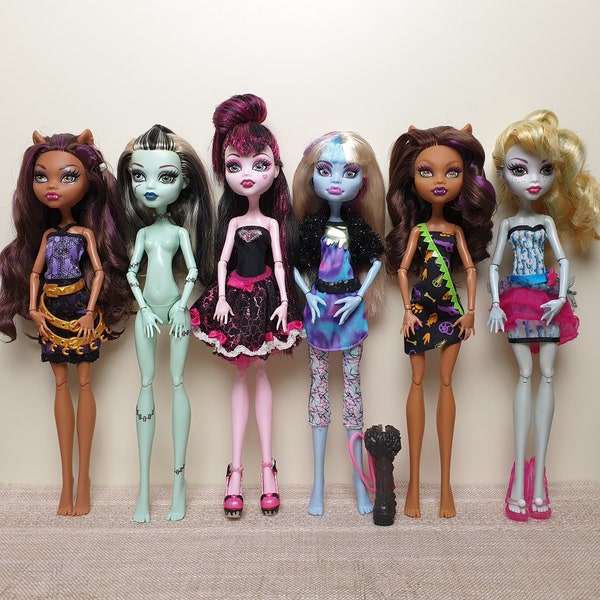 Poupée Monster High ~ Au choix ~ Poupée de collection ~ Original ~ Clawdeen Wolf ~ Frankie Stein ~ Draculaura ~ Abbey Bominable ~ Lagoona Blue