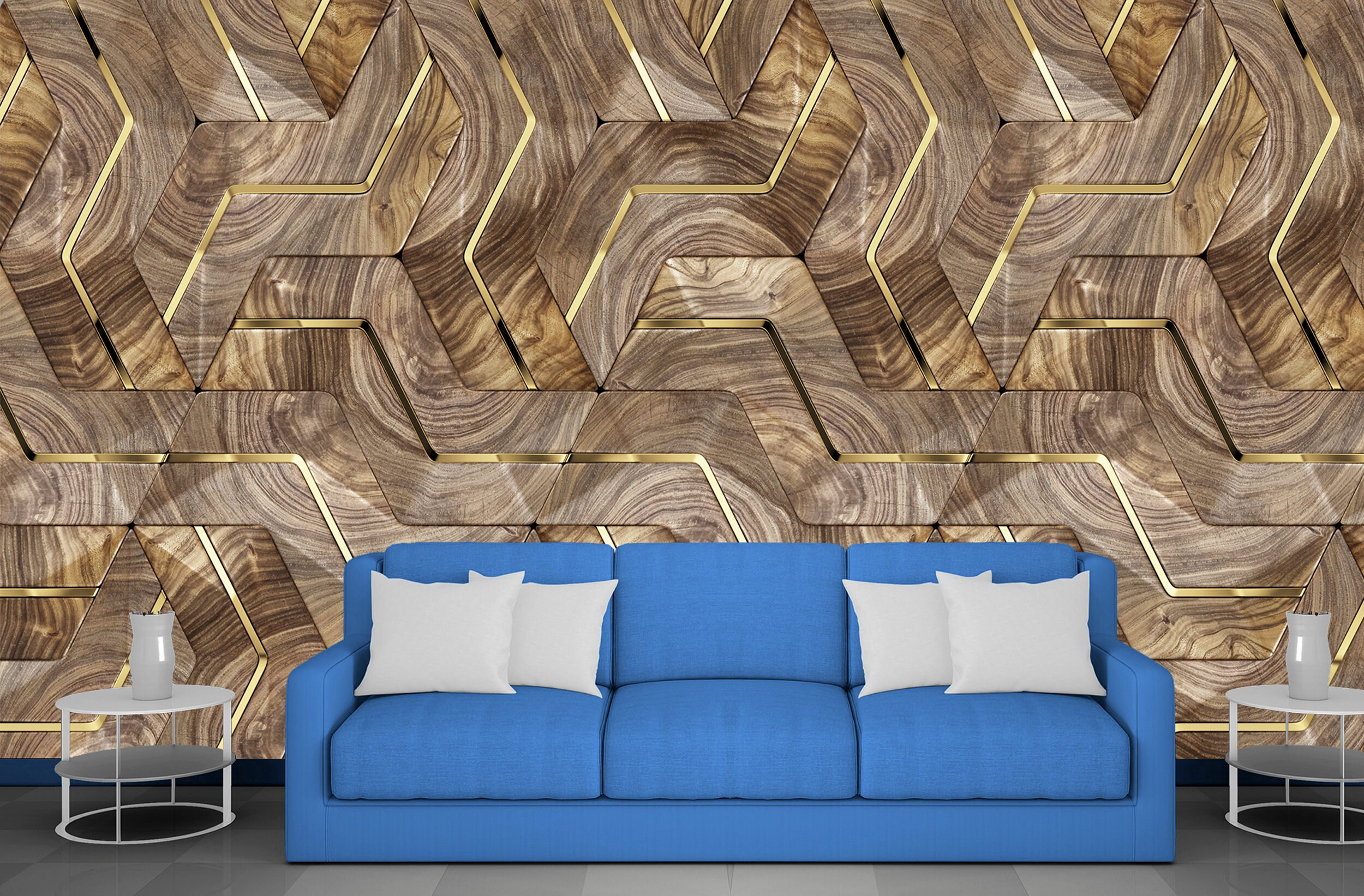 Wood Design Digital Print Wallpaper With High Quality Etsy Australia