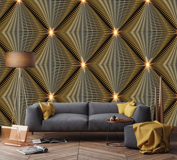 Living Room Wallpaper Decorating Ideas