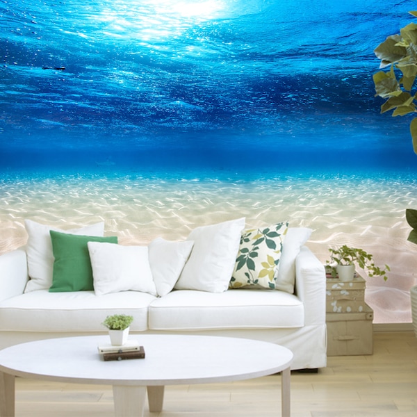 Ocean Mural Wallpaper - Etsy
