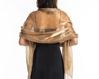 Central Chic Bridesmaid Iridescent Wrap Shawl Pashmina For Weddings Parties Brides Bridal Wear
