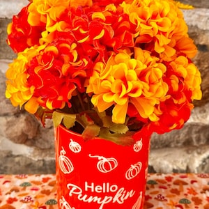 Hello Pumpkin Marigold Bouquet