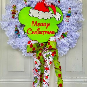 The Grinch Who Stole Christmas Wreath  XMASINJULY50OFF