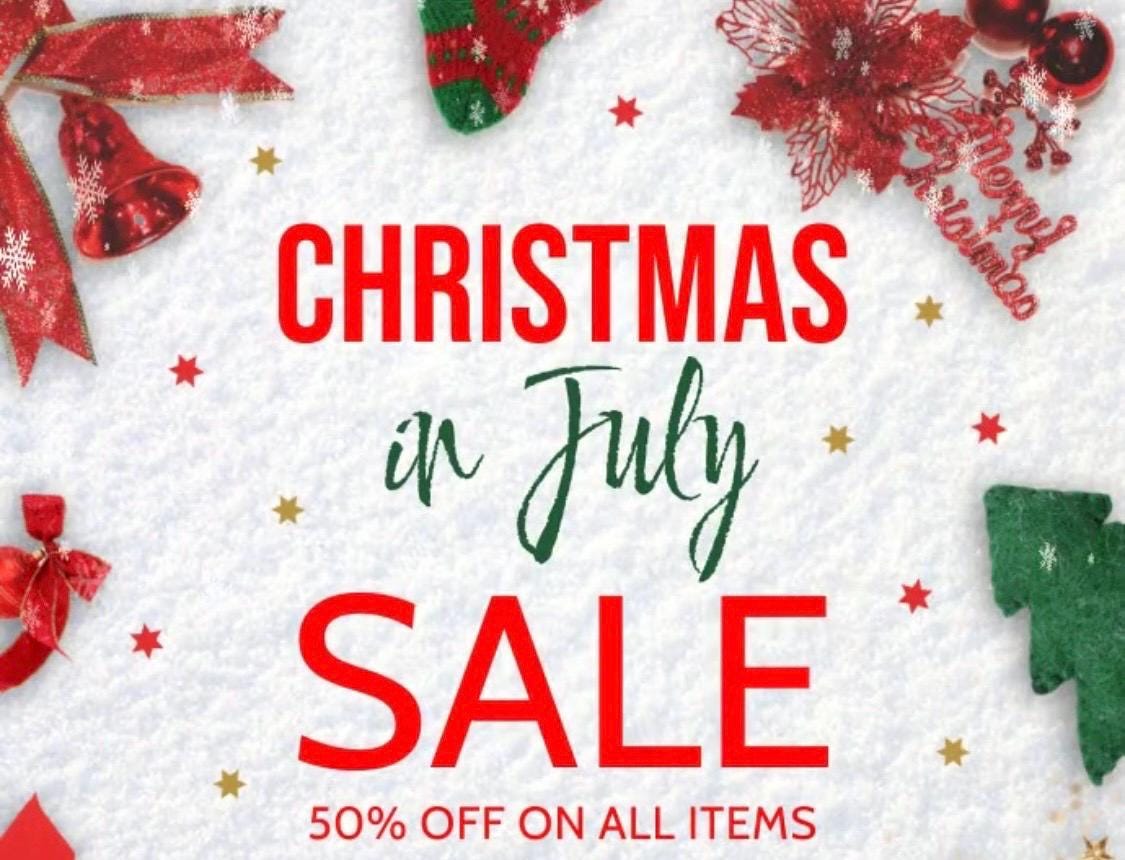 Christmas in July Sale 50%OFF Everything in Budgetbeauquets                         Budgetbeauquets.etsy.com