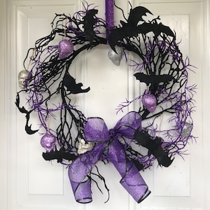 Gone Batty Halloween Wreath