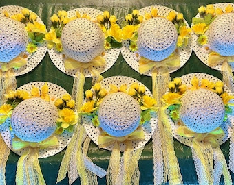 Custom Designed Easter Bonnets for Tap Dancing