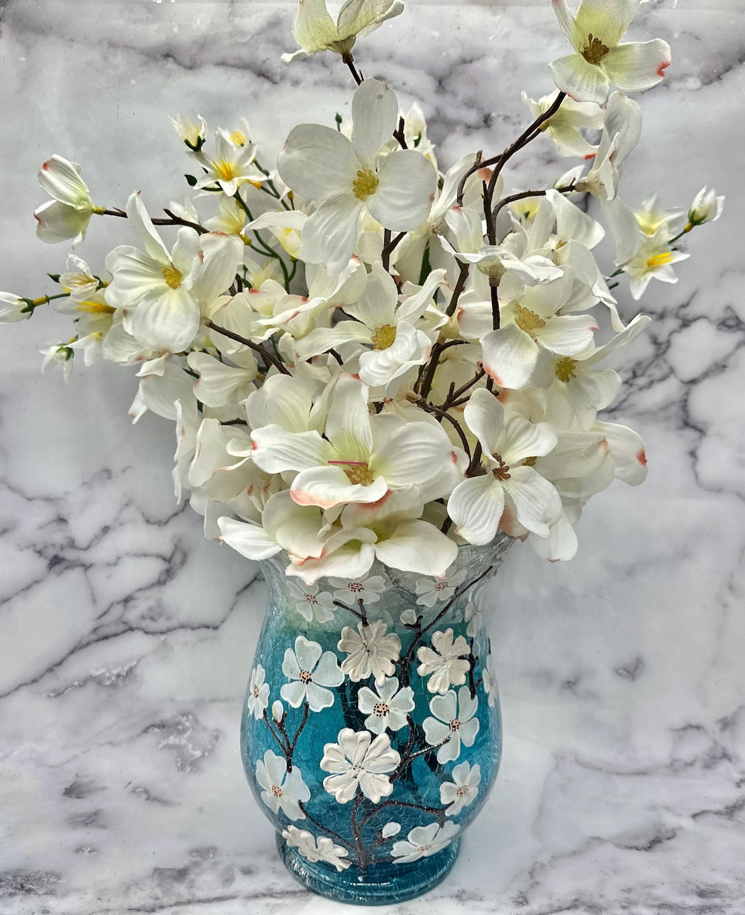 Elegant Dogwood Bouquet Free Gift Bag and Card! Ships Next Day! - Etsy