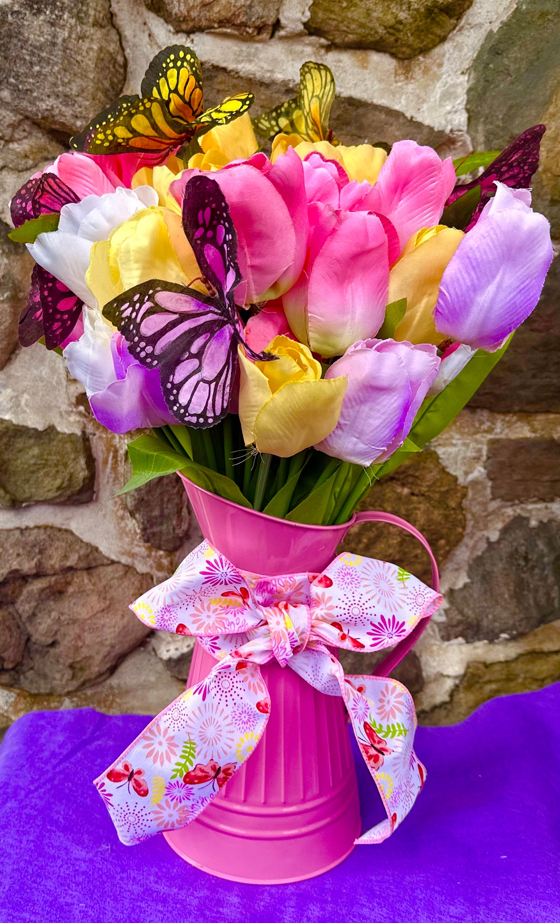 Tulip Butterfly Bouquet