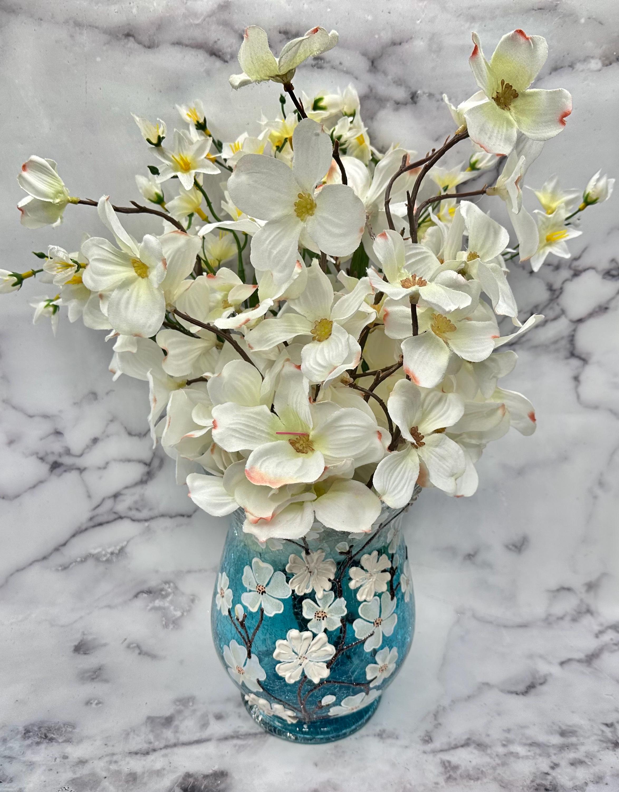 Elegant Dogwood Bouquet Free Gift Bag and Card! Ships Next Day! - Etsy