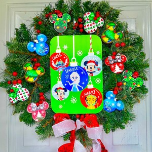 Celebrating Disney100 Christmas Wreath      XMASINJULY50OFF