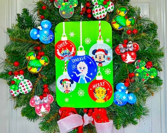 Celebrating Disney100 Christmas Wreath