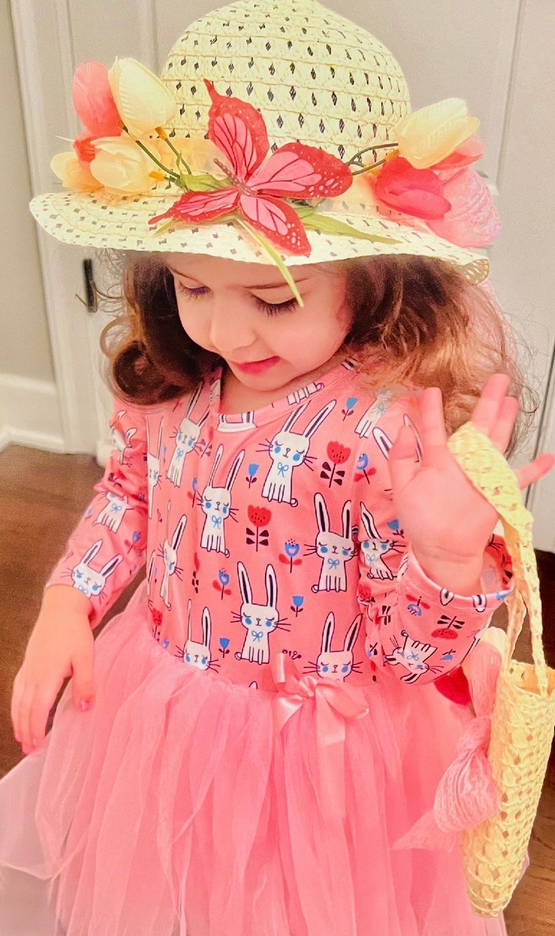 Custom Decorated Spring Bonnets Ships Next Day (excluding) Sunday)! - Etsy