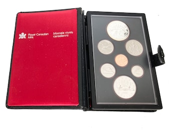 Royal Canadian Mint 1980 Proof Set 7 coins