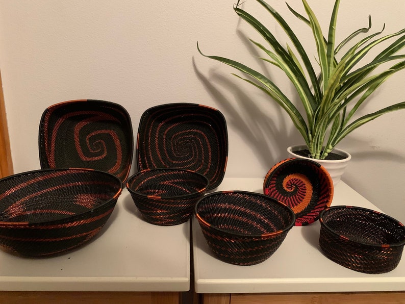 Zulu Wire Basket Etsy