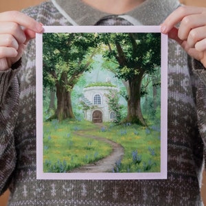 Flowership Cottage - hand signed fine art print
