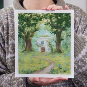 Flowership Cottage - Original Acrylic Painting