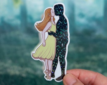 The Lovers Sticker - Glittery Fairytale Sticker