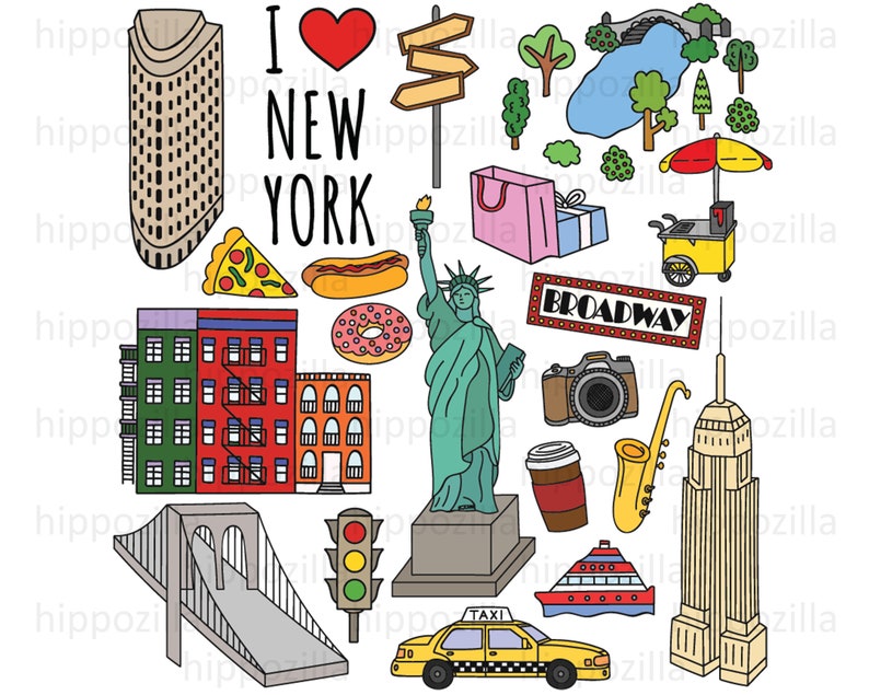 I Love New York City Instant Digital Download I Love NY Empire State