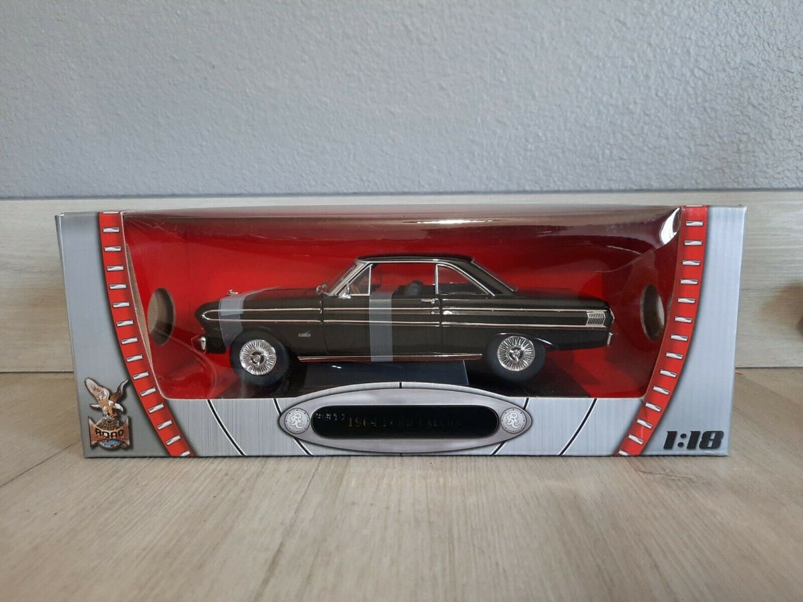 1964 Ford Falcon Black 1/18 Scale Diecast Model Car by ROAD Etsy