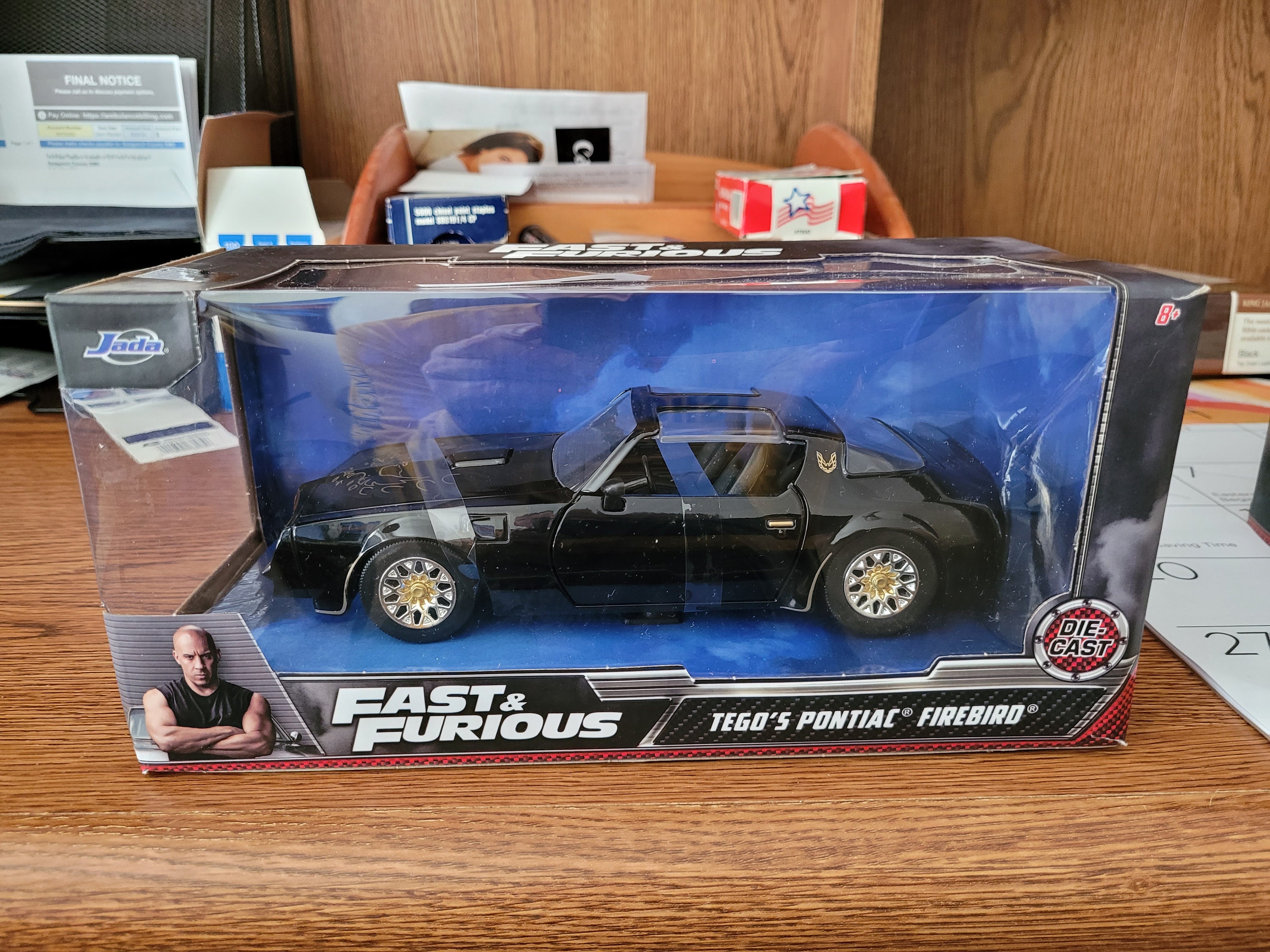 Tegos 1977 Pontiac Firebird Black Fast & Furious - Etsy Norway
