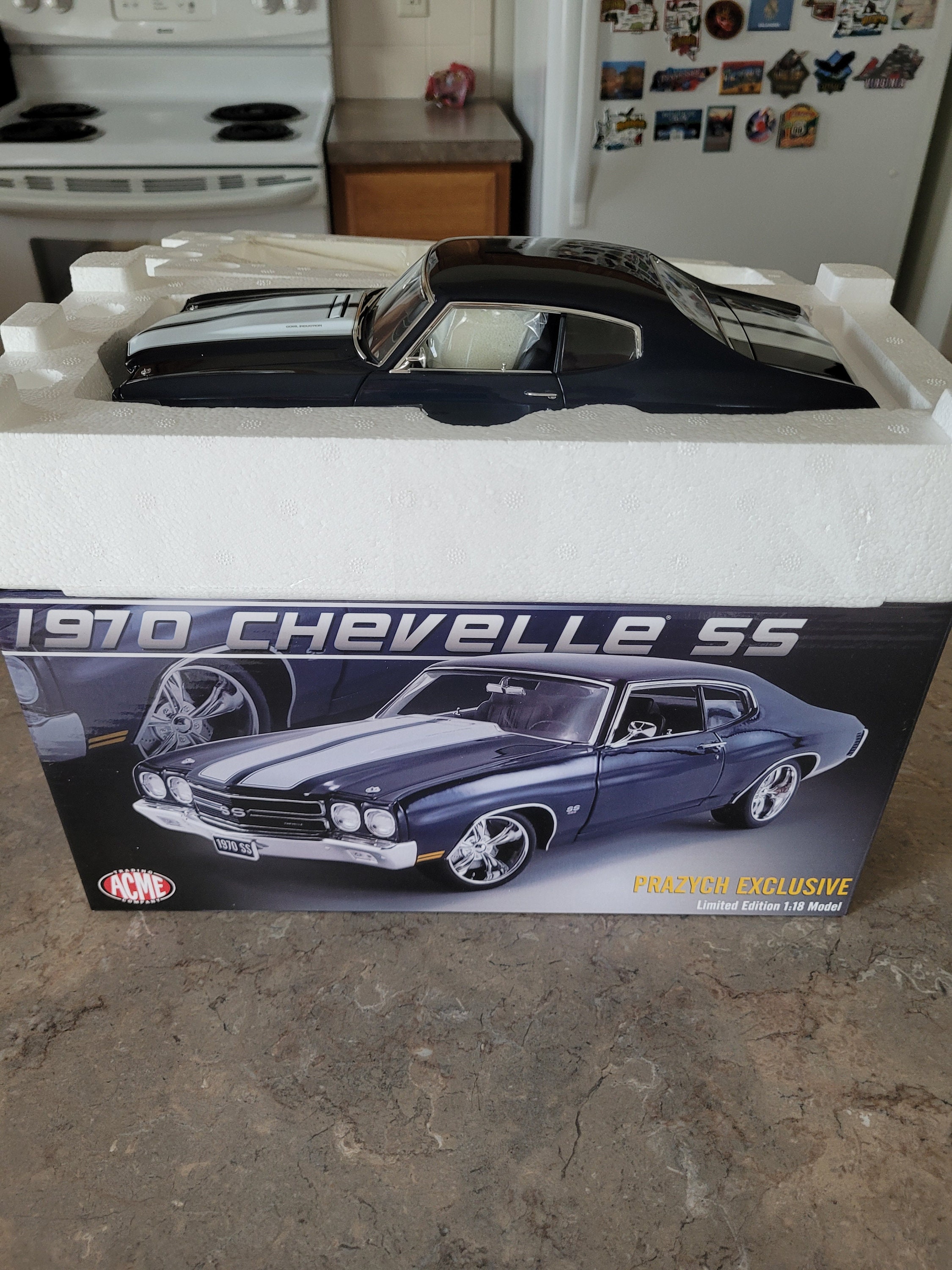 Miniature 1/24 CHEVROLET Chevelle SS Fast And Furious I RS Autom