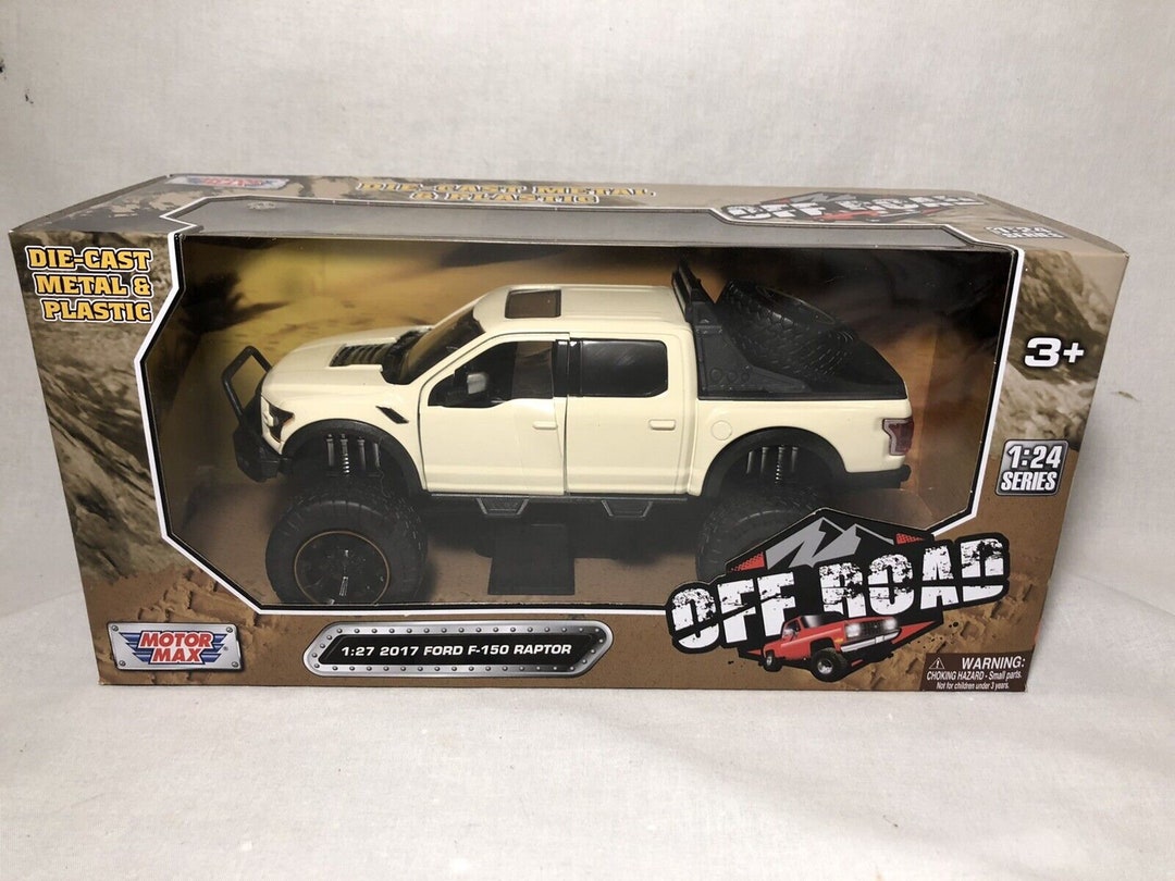 2017 Ford F-150 Raptor Off-road Pickup Truck Cream 1/27 Scale Diecast ...