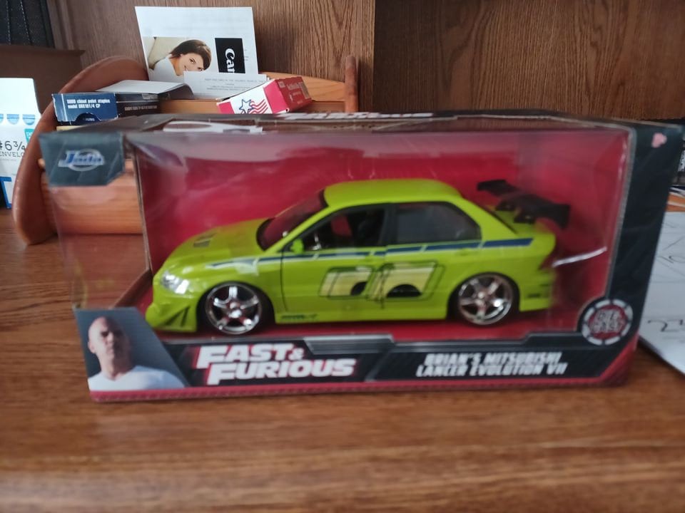 Brian's Porsche 911 GT3 RS - Fast & Furious 1:24 Scale Diecast Model Car by  Jada Toys