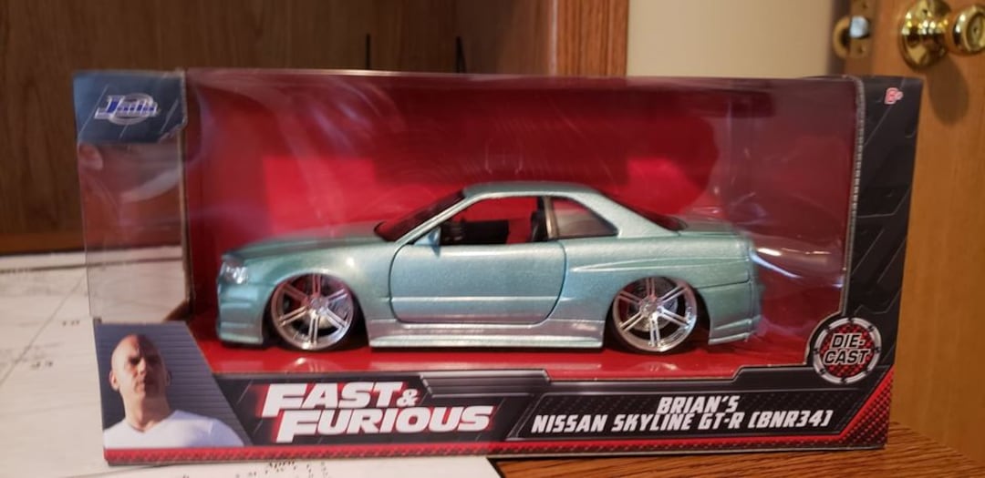 The Fast and Furious 1:24 Movie One car collection Brian Supra, Dom, Jesse  Jetta